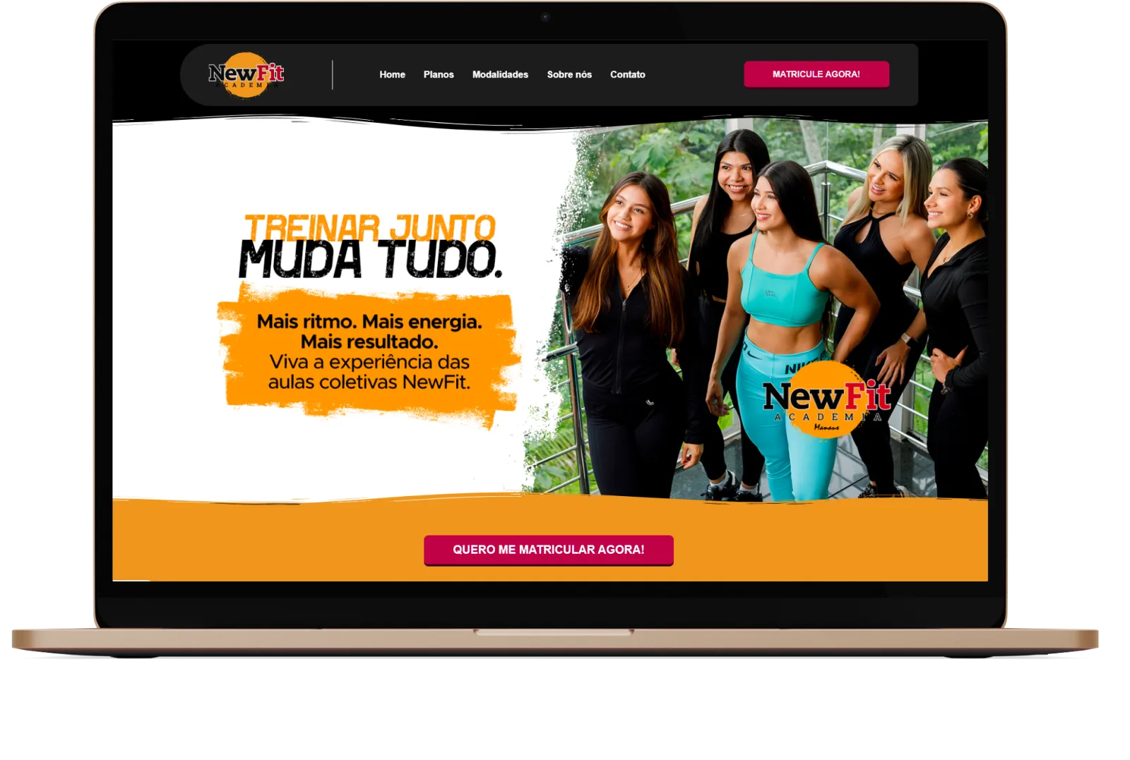 Landing Page de Conversão e Captação de Alunos