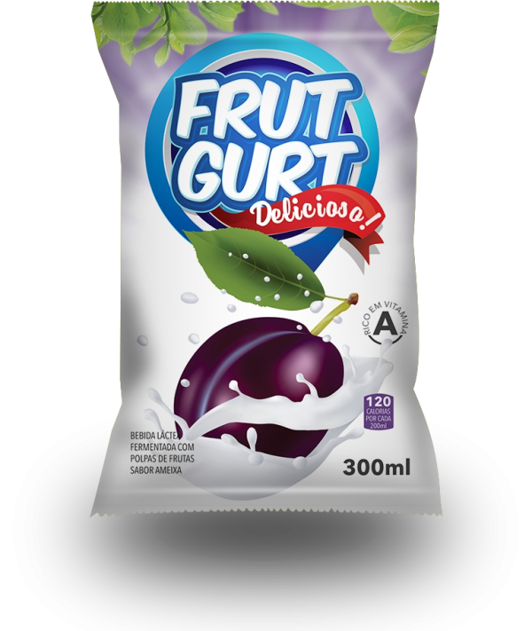 Criação de Marca e Design de Embalagens — FrutGurt