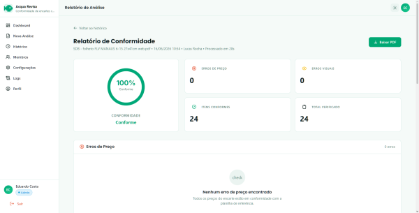 Plataforma de Revisão Inteligente de Encartes para Supermercados