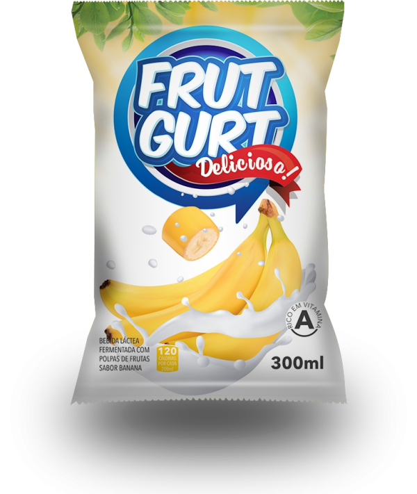 Criação de Marca e Design de Embalagens — FrutGurt