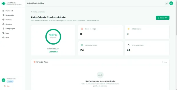 Plataforma de Revisão Inteligente de Encartes para Supermercados