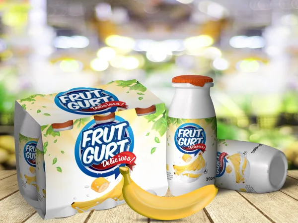 Criação de Marca e Design de Embalagens — FrutGurt