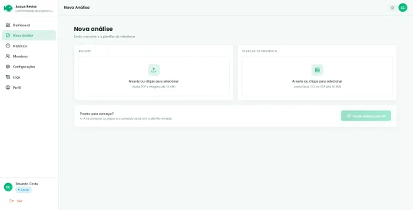 Plataforma de Revisão Inteligente de Encartes para Supermercados